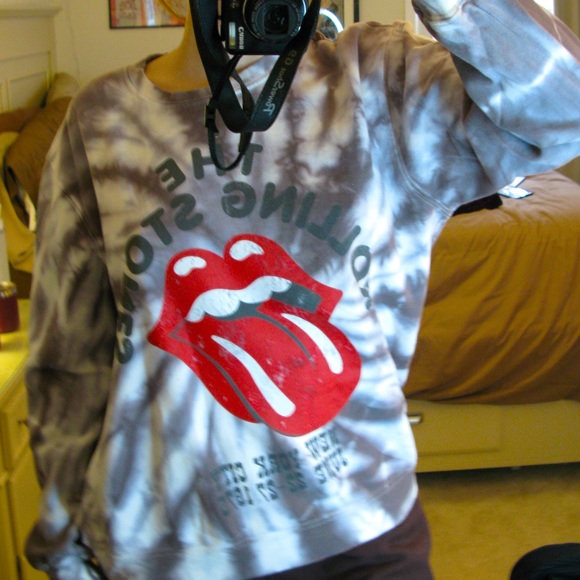 The Rolling Stones Tie Dye Crewneck - Picture 1 of 3